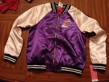365 Kids by Garanimals Unicorn Jacket Rainbow Patch Purple Girls 10 26SL1-17