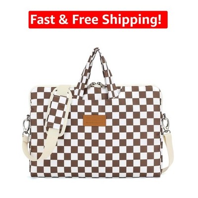 Stylish Waterproof and Shockproof Laptop Shoulder Bag for 15.6 Inch Devices