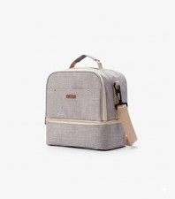 Breast Pump Bag Cooler Compartment Moistureproof Bag, Grey