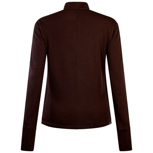 Berghaus Mujer Ivyhill Media Cremallera Jersey Top Manga Larga Activewear Capa - Imagen 7 de 7