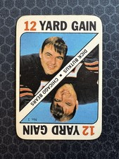 🏈 1971 Topps Football Game Inserts #1 - Dick Butkus - Chicago Bears 🏈