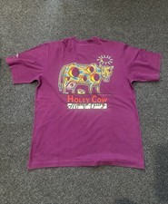 vintage Mambo Holey Cow t-shirt designed by Matthew Martin Rare Unisex Men’s S