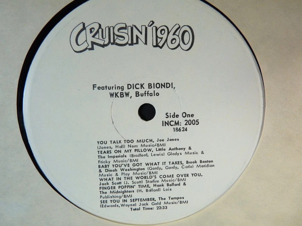 Cruisin' 1960 Vinyl, LP, Compilation, Mixed VG/G+ - Image 3 of 4