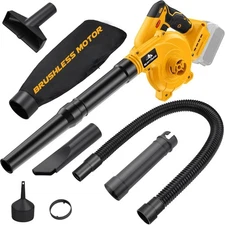 Soplador de hojas inalámbrico para batería DEWALT de 20 V máx., soplador de aire
