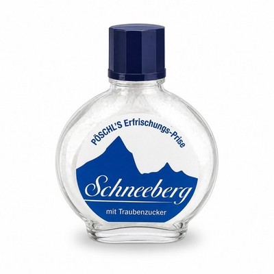 Pöschl Schneeberg Schnupftabak - ohne Tabak mit Traubenzucker Pulver 10g Flasche