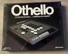 NEW Vintage Othello Board Game Pressman 1991 COMPLETE 4435 Excellent SEALED