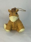 1997 Enesco Precious Moments Tender Tails Vinyl Brown Horse Pony Ornament