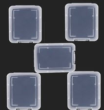 5pcs Memory Card Plastic Case,with Sony XQD CFexpress B Card