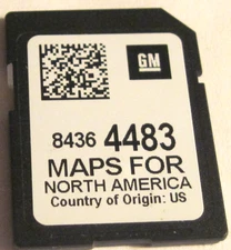 GENUINE GM LATEST 2019 GPS USA Map SD Navigation Card 84364483 FREE SHIPPING!!