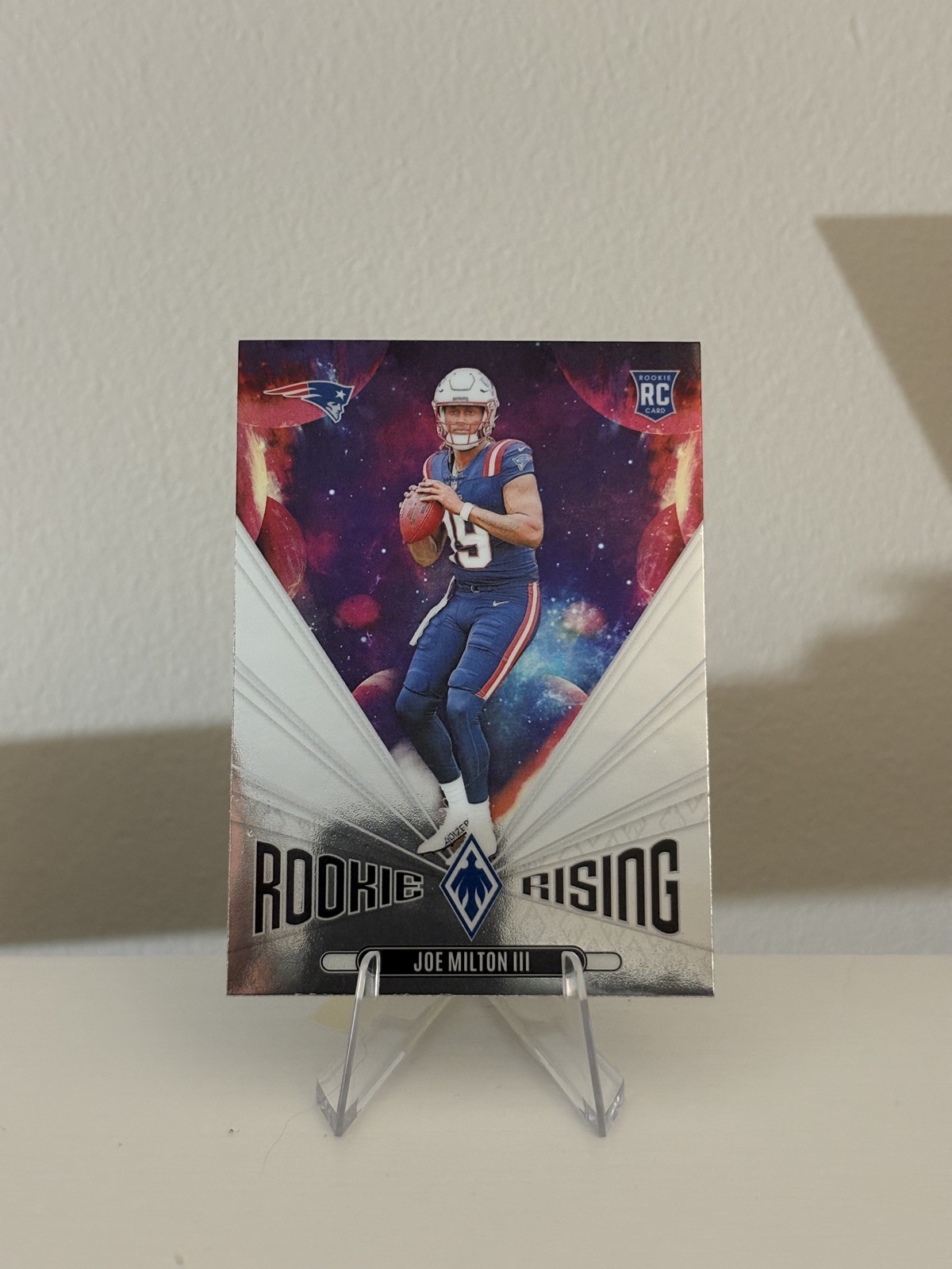 Joe Milton III 2024 Panini Phoenix Rookie Rising RC #RR-JMN Patriots Cowboys