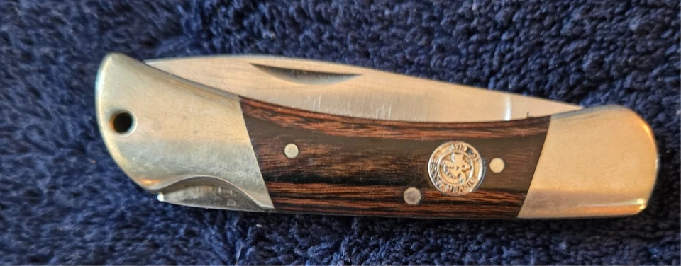 NAVAJA DE BOLSILLO VINTAGE SILVER MOOSE IC CUT SILVER COLLECTION LOCKBACK Foto 4 de 4