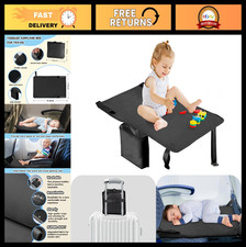 Airplane Toddler Bed  Seat Extender for Kids - Baby Travel Essentials, Black