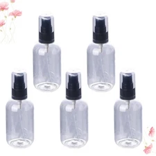 5 Pcs Sprayer Dispenser Empty Refillable Bottle Makeup Portable Containers