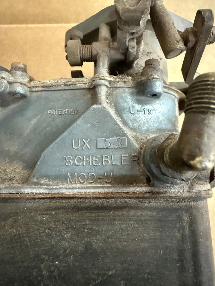 1930 REO FLY CLOUD SCHEBLER MODELO U UX-53 CARBURADOR 30S STUDEBAKER ERSKINE? Foto 2 de 4