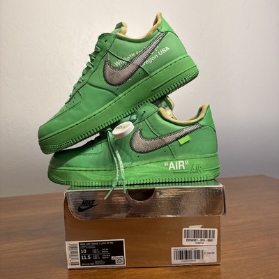 Nike Air Force 1 Low Off-White Brooklyn DX1419-300 Size 10