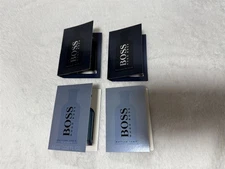 4x LOT OF HUGO BOSS SAMPLE EDT BOTTLED TONIC & BOTTLED INFINITE "2 OF EACH"