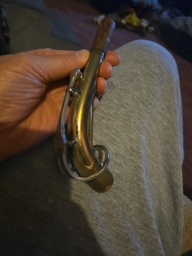 ANTIKER BUNDY B gestempelt SAXOPHONHALS Selmer Mk VI Alt VINTAGE - Bild 7 von 9