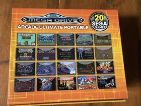 Sega Mega Drive Arcade Ultimate Portable Handheld Console 20 Sega Games Rare