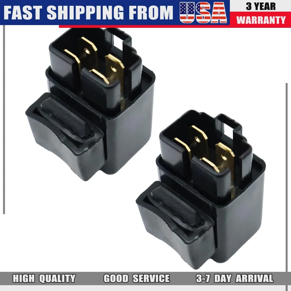 2* For Suzuki GSXR1000 GSXR1100 GS500 GS450L Fuel Pump Fan Off Relay Compatible - Image 4 of 4