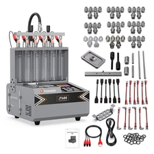 JT600 Fuel Injector Cleaner Tester with Ultrasonic Cleaning for GDI Piezo