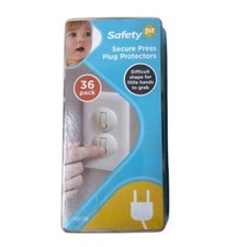 Safety 1st Secure Press Plug Protectors  30  Opened Box