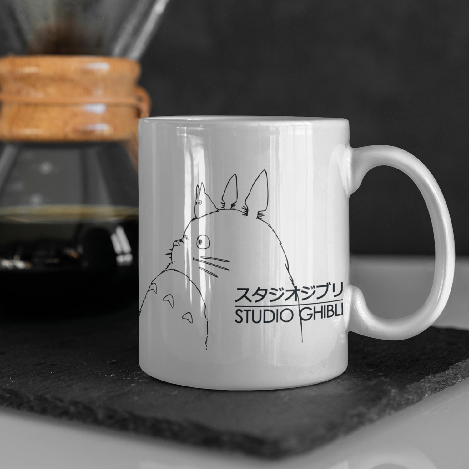 Taza Studio Ghibli Totoro - Película Película TV Anime Manga Té Café Japonés Regalo
