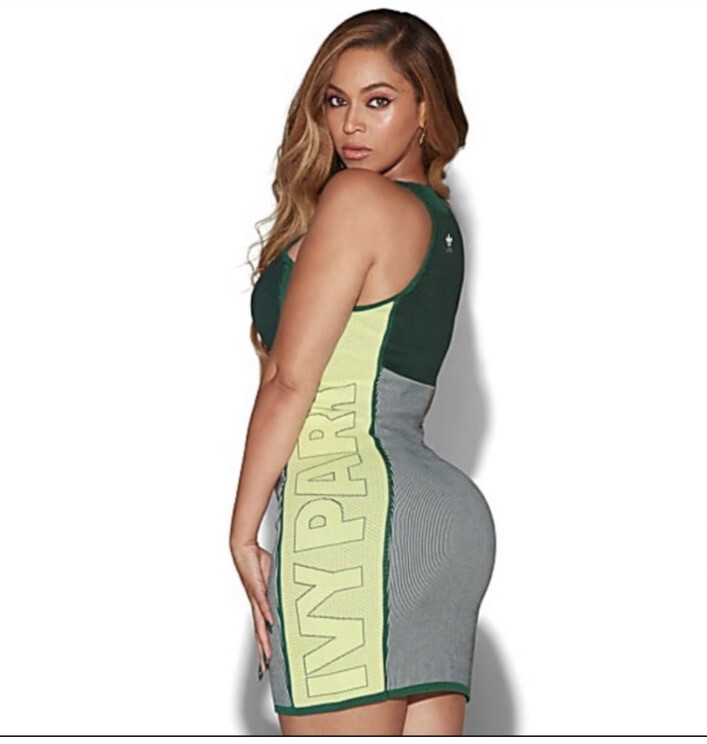 Habitat alcohol applaus NEW Beyonce IVY PARK x ADIDAS Drip 2 Knit Logo Dress Dark Signal Green Size  M | eBay