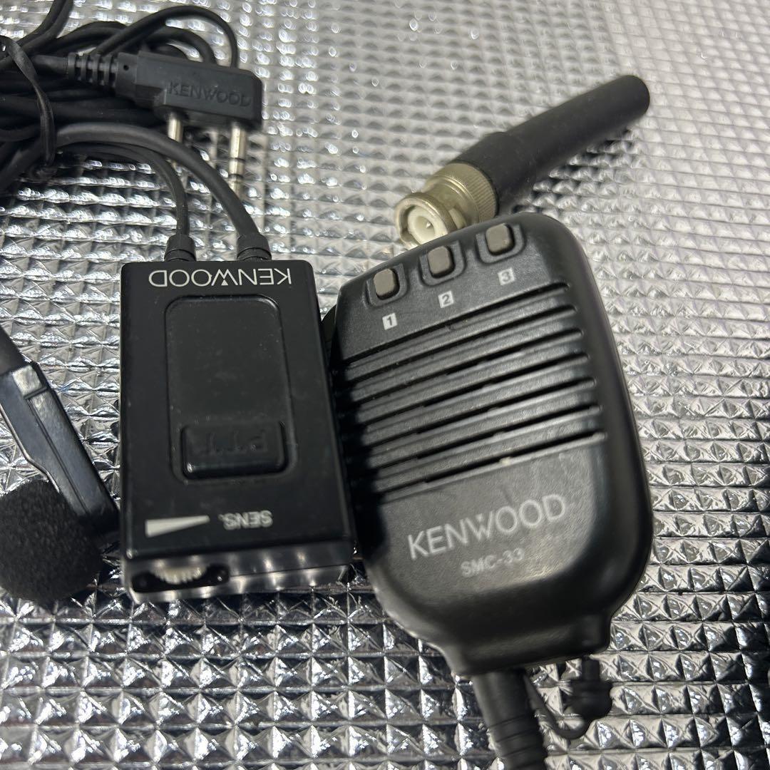 KENWOOD TH-F8 トランシーバー 430MHz マイク・ヘッドセット付 KENWOOD TH-F8 トランシーバー 430MHz マイク・ヘッドセット付 KENWOOD