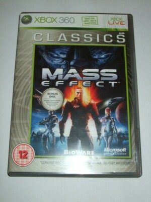 Mass Effect für Xbox 360 mit Bonus Disc UK PAL ''GRATIS UK P&P''