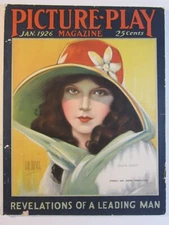 Picture Play Magazine, v.23 #5, Jan. 1926  VG  Gilda Gray Cover!