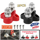 <!--F#f_0-->2PCS M8 Buss Bar Power Terminal Block Negative Positive Power Distribution Studs<!--F/-->