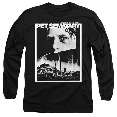 Pet Sematary "Poster Art" Pullover Sudadera con Capucha, Sudadera o Camiseta Manga Larga - Imagen 9 de 9