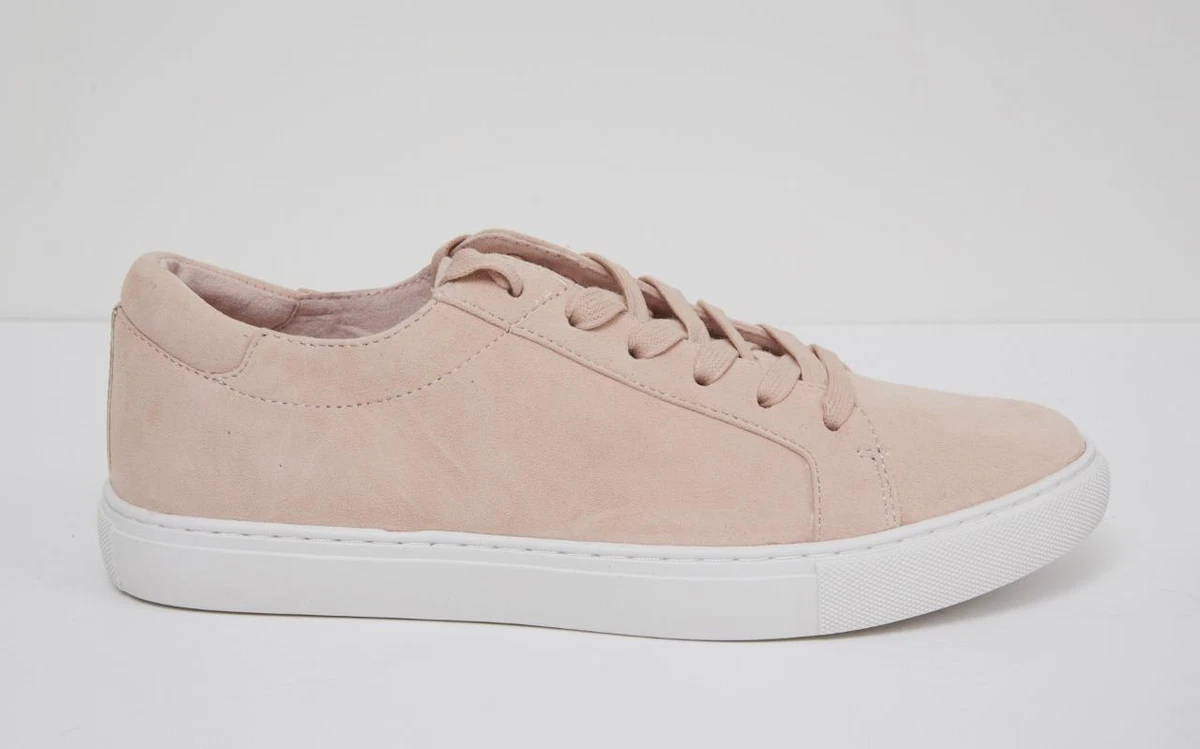 KENNETH COLE Womens KAM Rose Pink Blush Suede Sneaker Trainer 8 10 NEW BOX