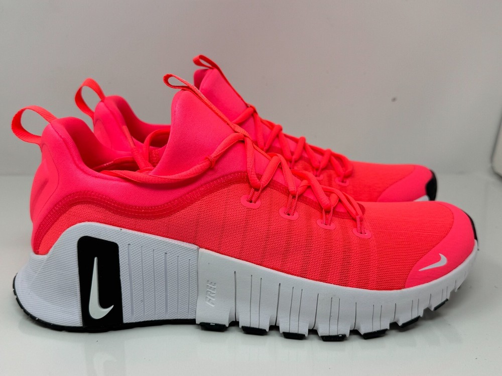 Women's Size 9  Nike Free Metcon 6 Hot Punch FJ7126  600 NOBOXLID