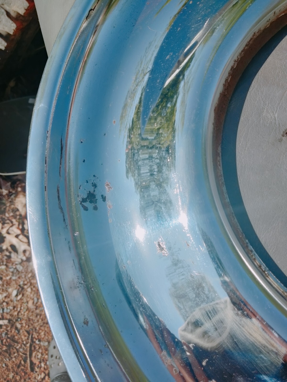 Aftermarket Beauty Rings 15 Inch OD 7 3/4 Inch ID; Rat Rod, Vintage