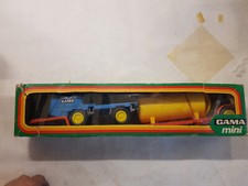 Gama: Nr. 9405 Krupp LKW mit Tieflader und Tank OVP