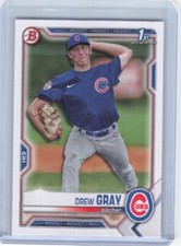 2021 Bowman Draft - #BD-35 Drew Gray (RC)
