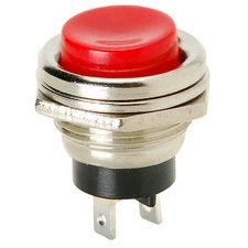 Momentary N.C. Panel Mount Push Button Switch