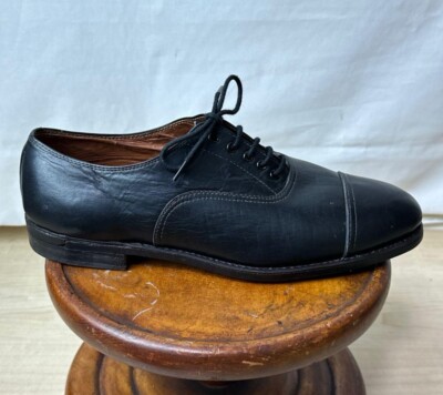 WW2 Imperial Japanese Navy Officer Shoes, Hand-Sewn Leather, 1940s