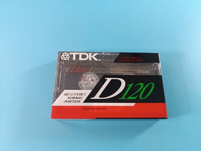 TDK D120 Audio-Kassette - Kassette Leerkassette