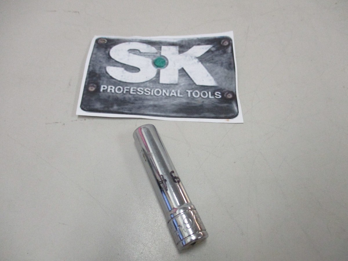 SK Tools 1/4" Drive 9/32" Deep 6-Point Chrome Socket - USA Made Professional Grade Socket