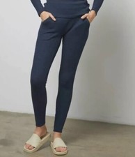 Lunya Restore Pocket Soft Jersey Leggings Sz Small Black