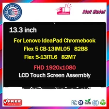 FHD LCD Touch Screen Assembly for Lenovo Chromebook Flex 5-13IML05 82B80006UX