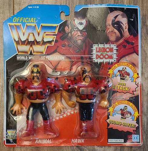 WWF Hasbro Legion of Doom LOD Series 4 MOC Tag Tea...