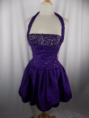 Aspeed Purple Homecoming Prom Dress Sequin M Medium | eBay