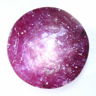 20.275 Ct ULTRA RAREST OVAL 100% NATURAL 6 RAYS PINK UNHEATED INDIA STAR RUBY