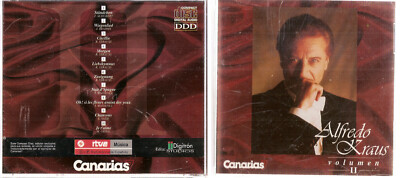 Alfredo Kraus   Volumen II CD Nice!  #0222BZ
