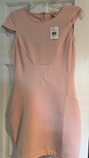 Guess Maidyn Ottoman Dress Tutu Pink Ladies Med NWT