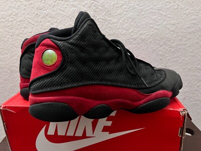 Nike Air Jordan 13 Retro Bred 2016 Black Red Chicago 414571