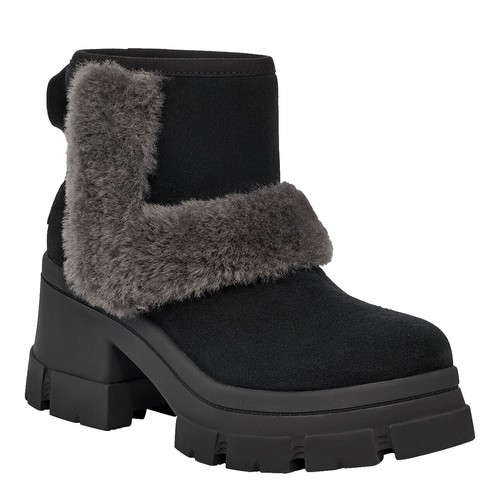 UGG Black Boots with High-Top Design and Rugged Durability  display picture 2